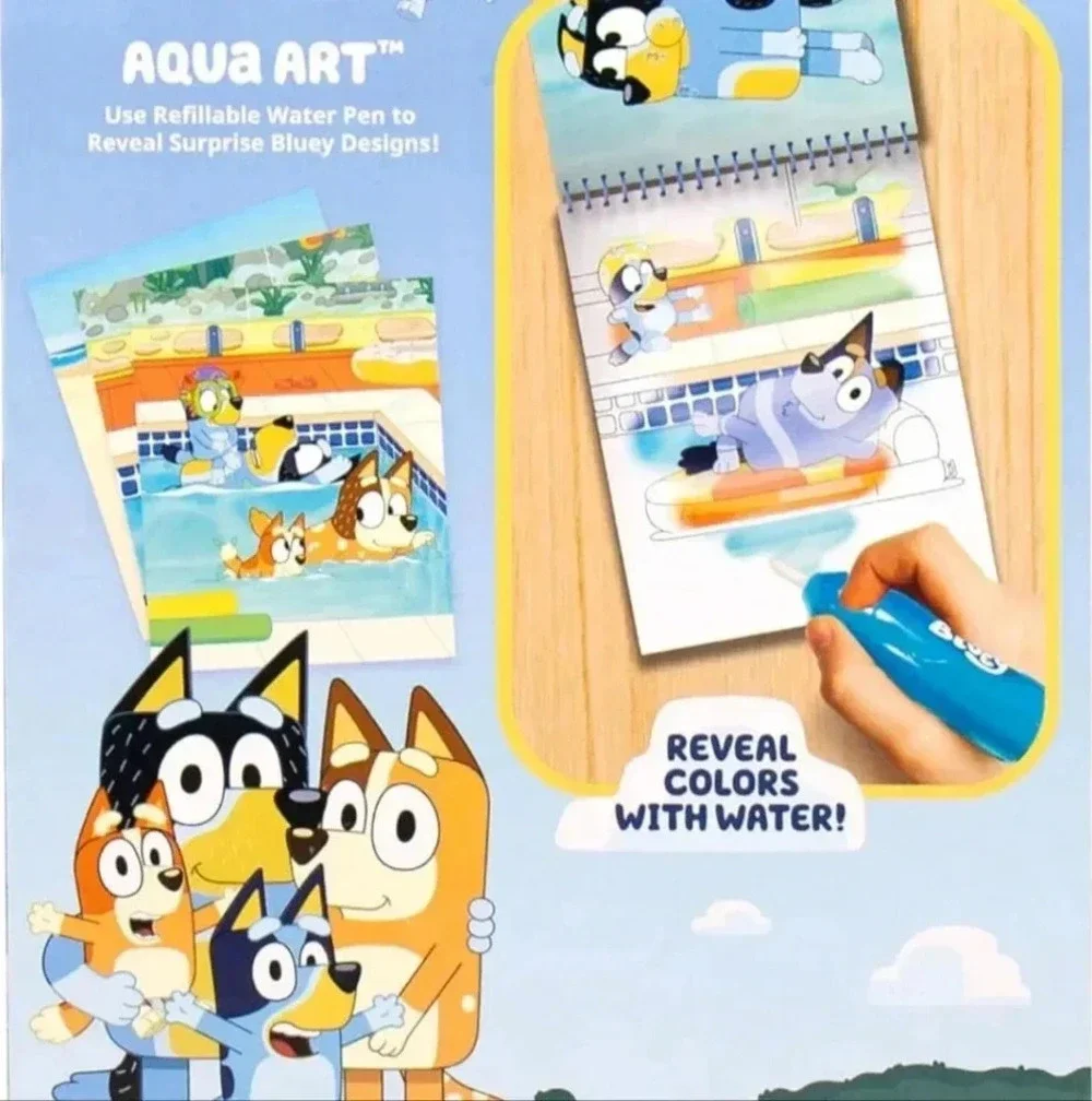 Bluey usa aqua